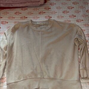 Hippie Rose Cream Crew Neck Sweater